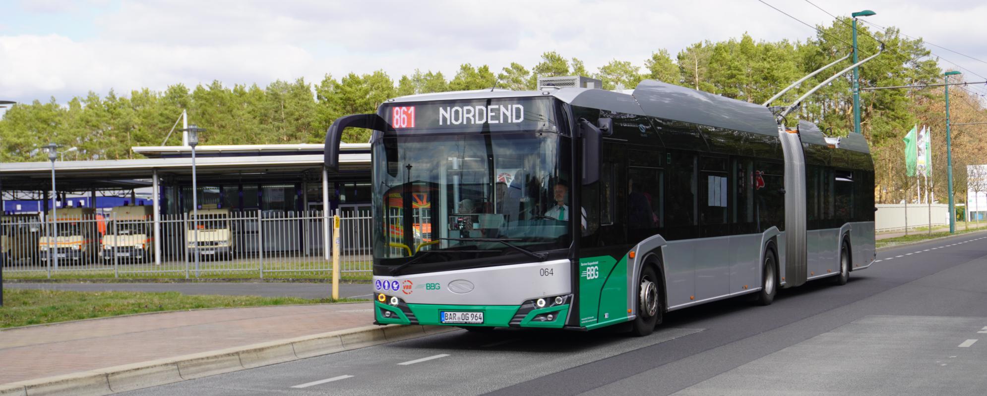 Ein O-Bus von der BBG